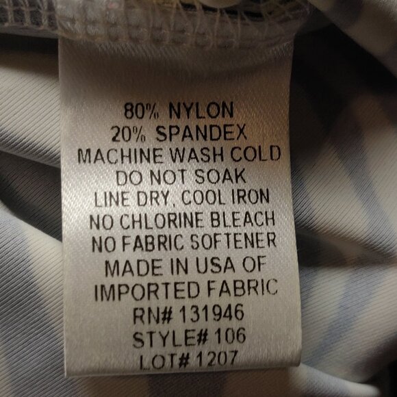 Jude Connally Chris Tunic Top In Midnight Blue Zebra SIZE SMALL - Picture 5 of 6